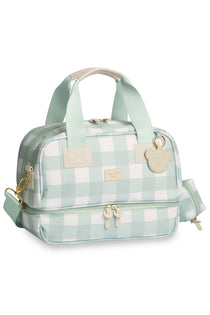 FRASQUEIRA TERMICA VICKY BEAR XADREZ - MENTA